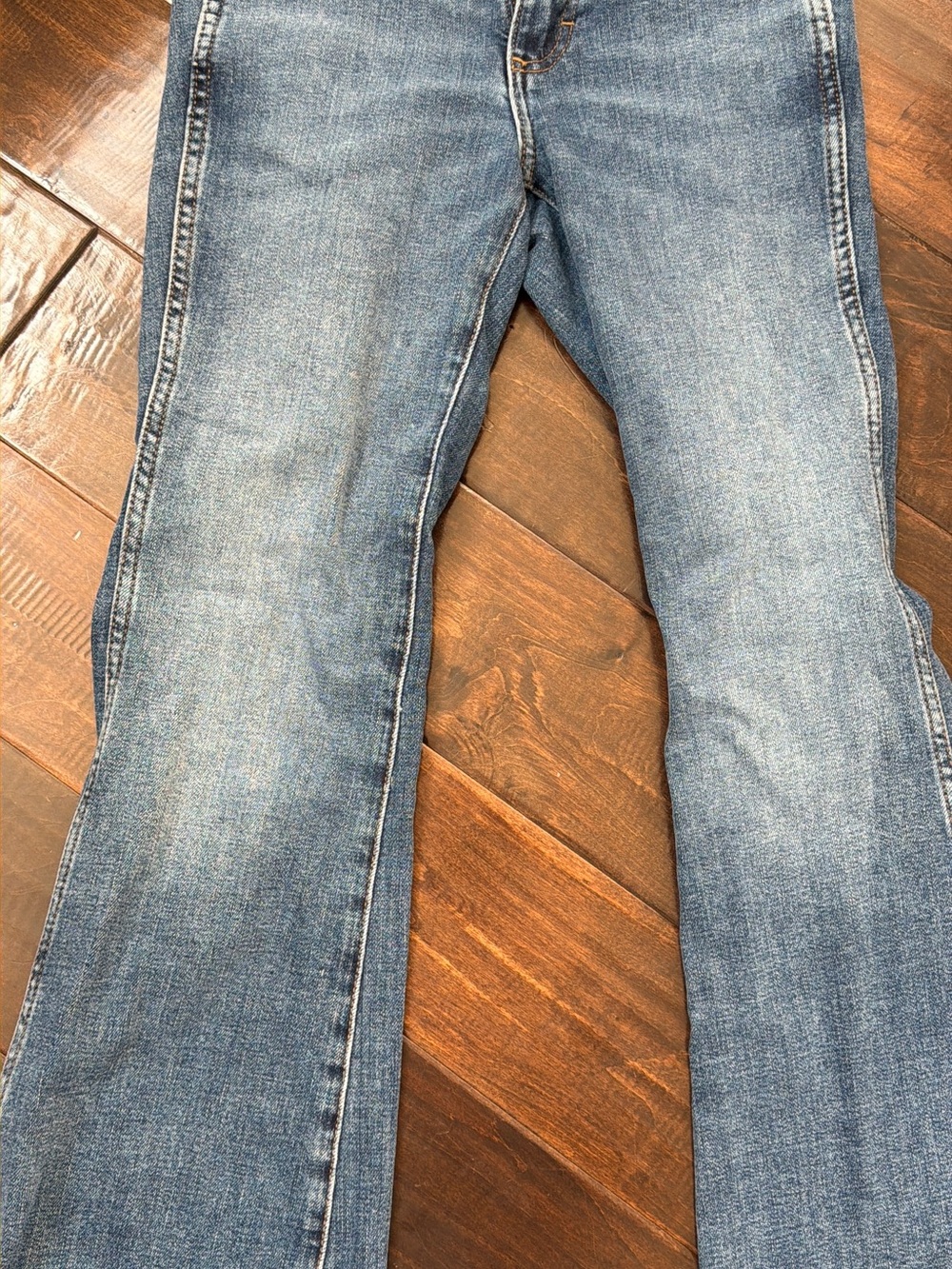 Classic women’s wrangler flare Trouser pants Denim Jeans